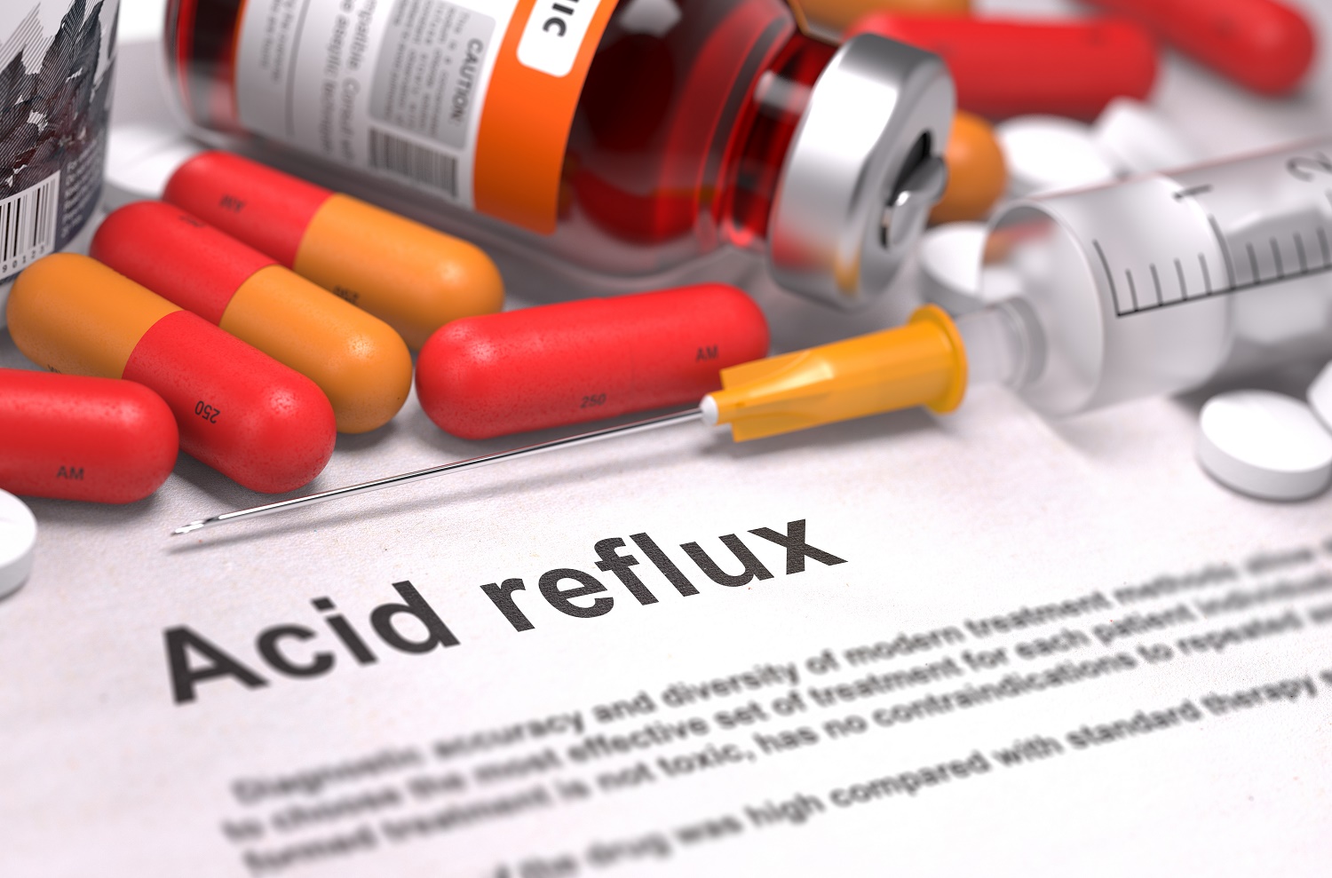 What is severe acid reflux